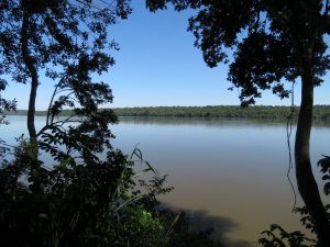 Río iguazú superior en kayak