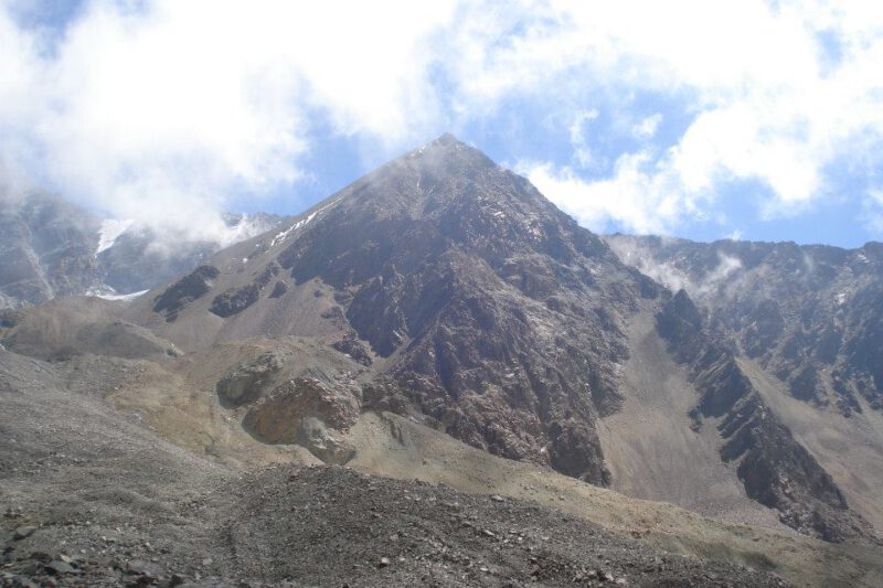 Ascenso al Cerro  A. Calle 4200m y Stepanek 4100m